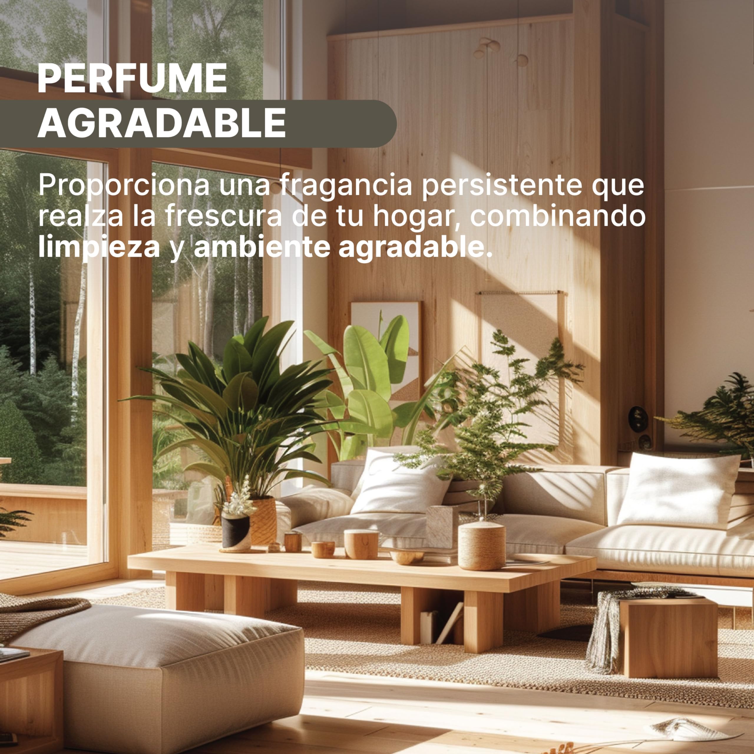 LUCCY Detergente Igienizzante Concentrato per Pavimenti in Legno e Parquet 10 Litri