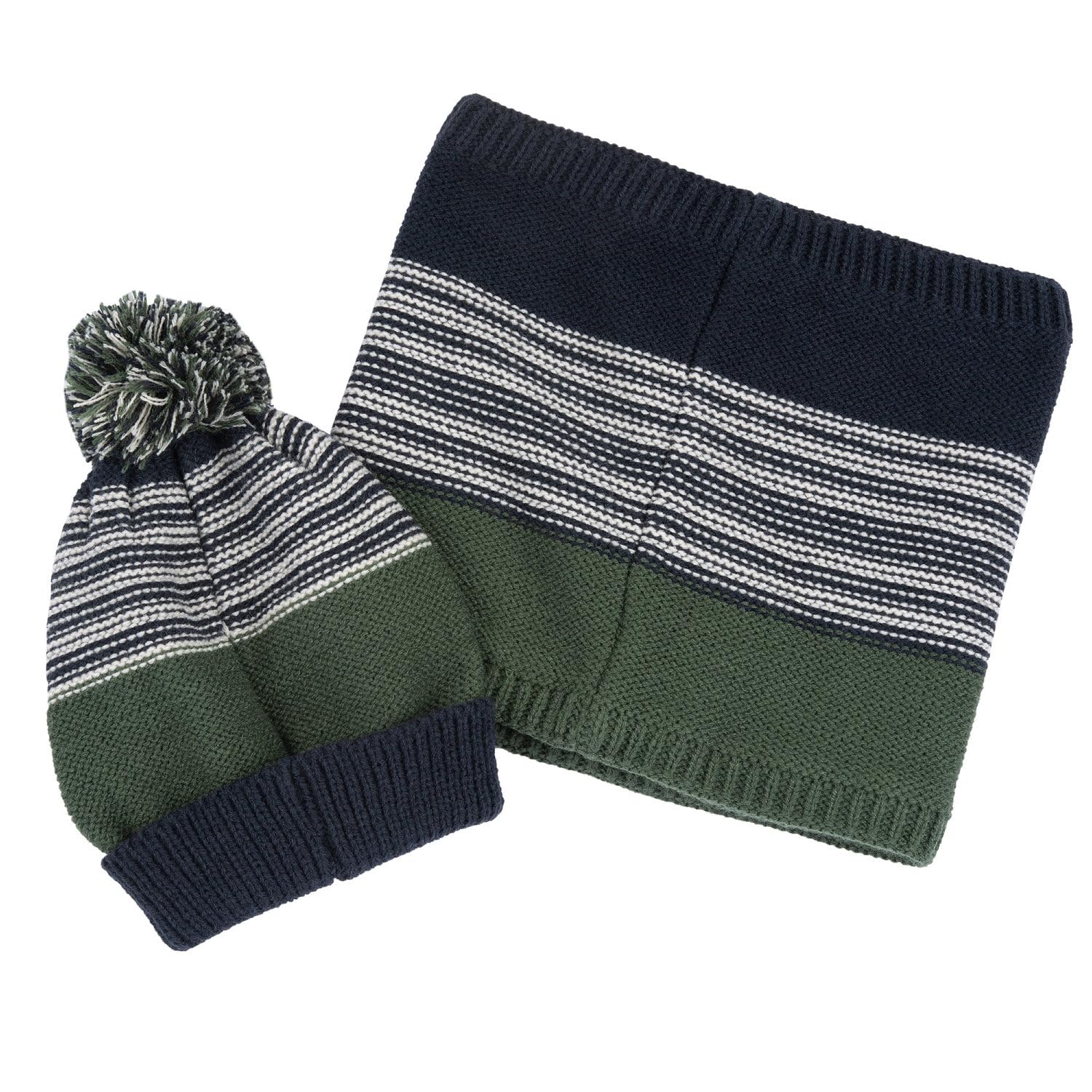 Chicco Unisex Kinder Reißverschluss Set aus Schal und Mütze