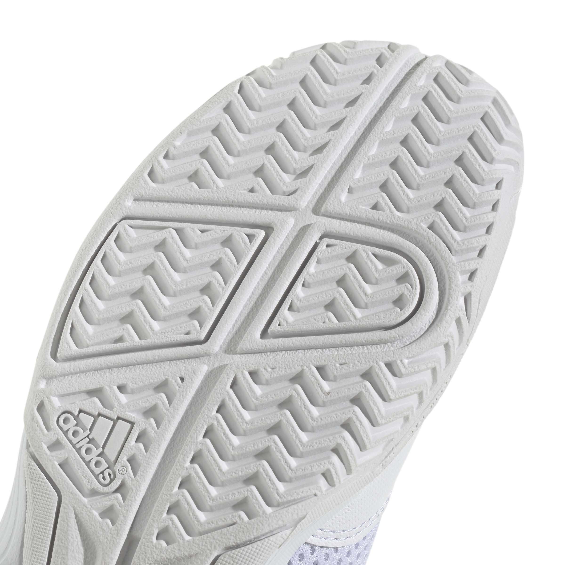 adidas Uniseks - dzieci Courtflash Kids Tennis Shoes, ftwr white/core black/ftwr white, 35 1/2 EU