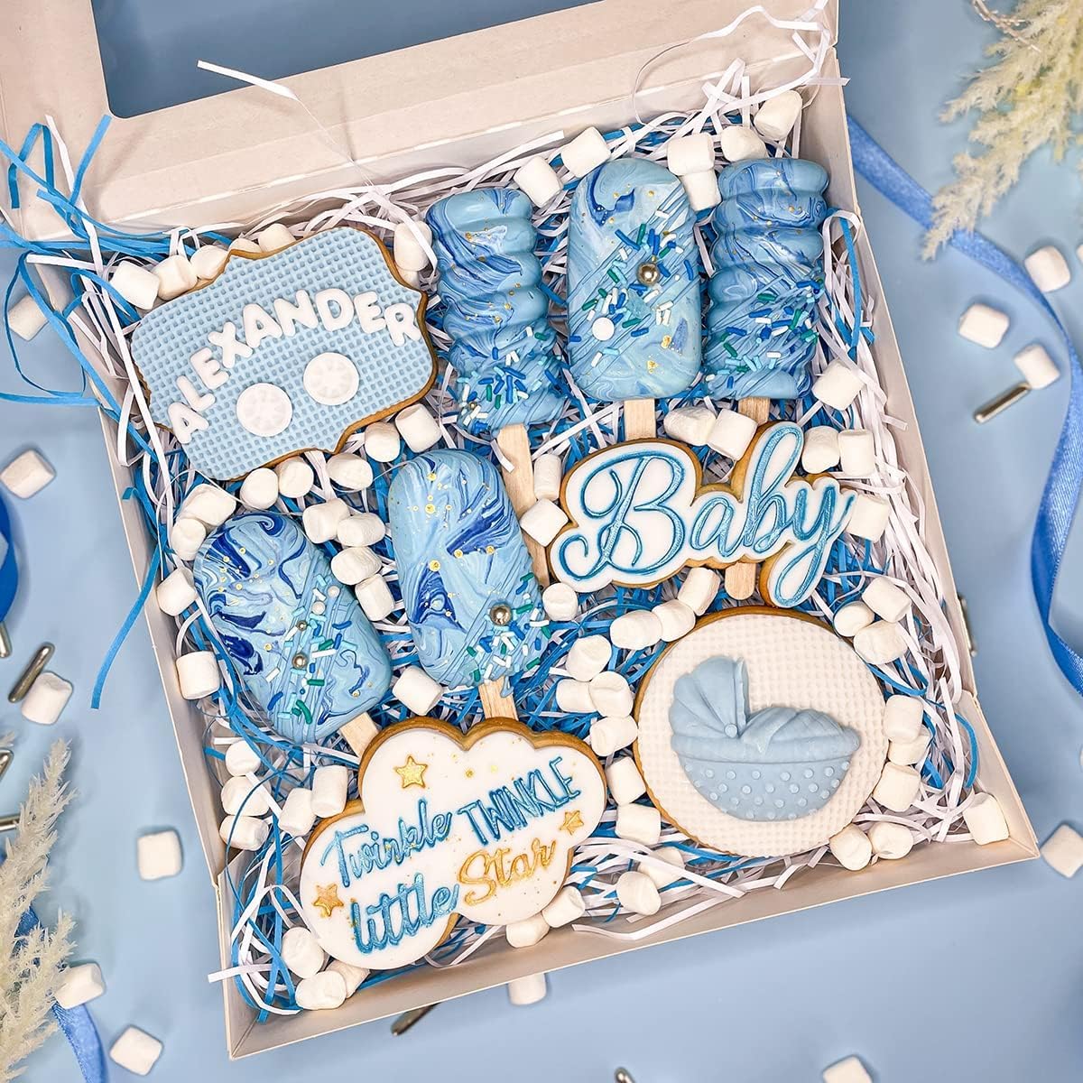 FirstTry Baby Shower Theme Fondant Mold I 3D Newborn Baby Accessories Mini Round Silicone Mould I for DIY Handmade Chocolate Cake Décor Polymer Clay Candy Cookies Cupcake Gummy Resin Art Craft (R885) — Amazon image 6