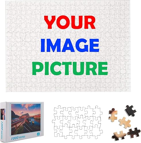 Rompecabezas personalizados para decoración del hogar, rompecabezas de fotos personalizados, regalo único, juegos familiares juguetes (500 piezas,