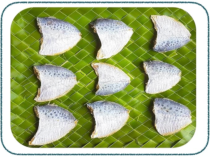 Lemurian's Rameswaram Special Sun Dried Premium Silver Belly | Kaaral | - Big - Without Head & Tail - 400g