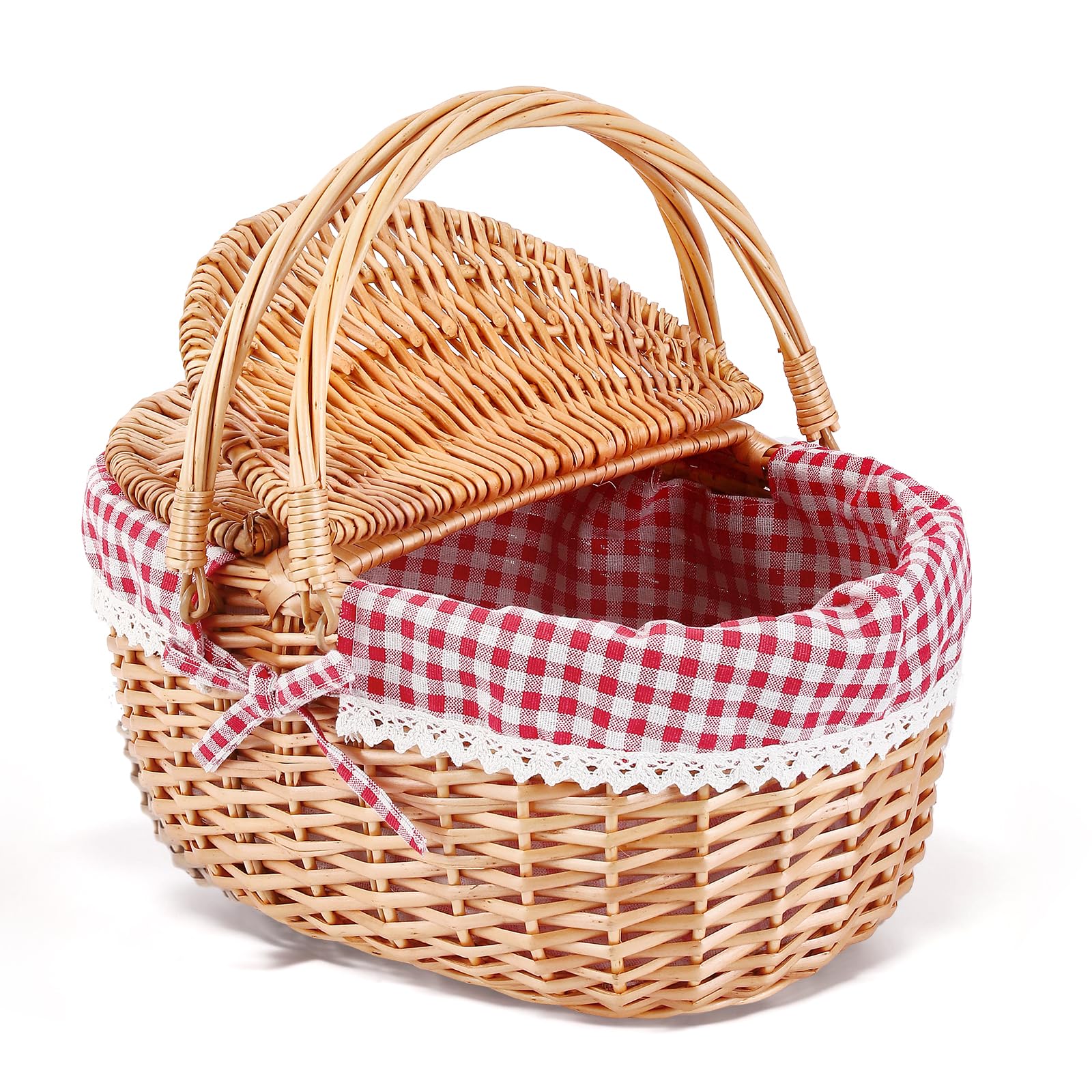 panier de pique-nique en osier