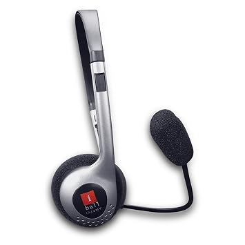 iball I342Mv On-Ear Headphone with Mic 