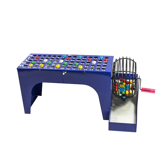 Buy Deluxe Bingo Set with Bingo Cage, 7/8 Inch Bingo Balls and Bingo