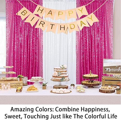 Miniatura 3 de Cortinas de lentejuelas color naranja, 2 paneles de 2 x 8 pies, telón de fondo de lentejuelas para boda N0319