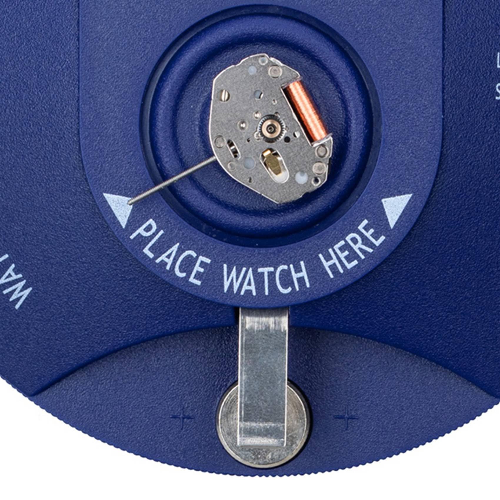 2X Testeur de Mouvement à Quartz, Testeur D'Impulsions de Batterie de Montre de Type Circulaire et Analyseur de Batterie de Pile Bouton 1,5 V 3 V
