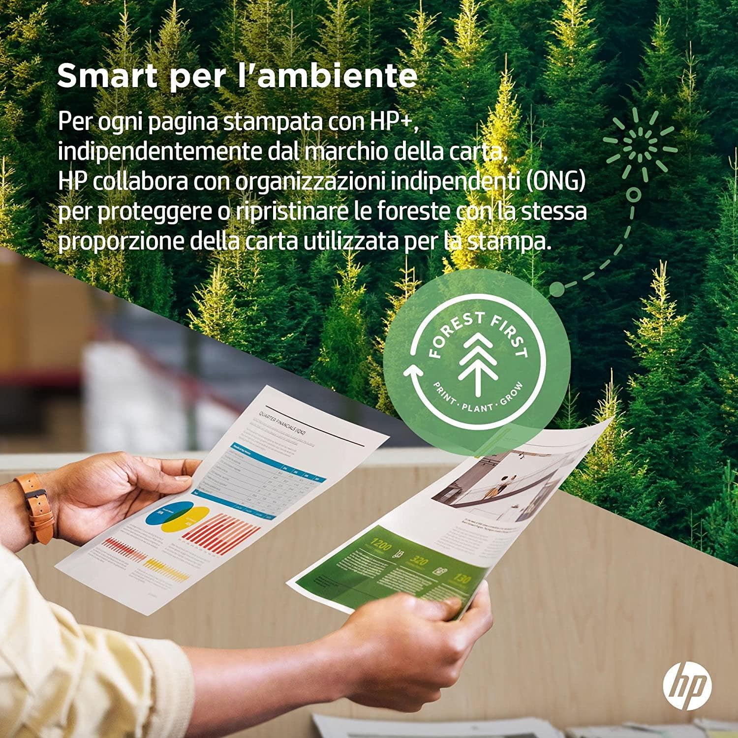 HP Envy 6022e All-in-One, Stampante Fotografica Multifunzione A4, 6 mesi di Instant Ink inclusi con HP+