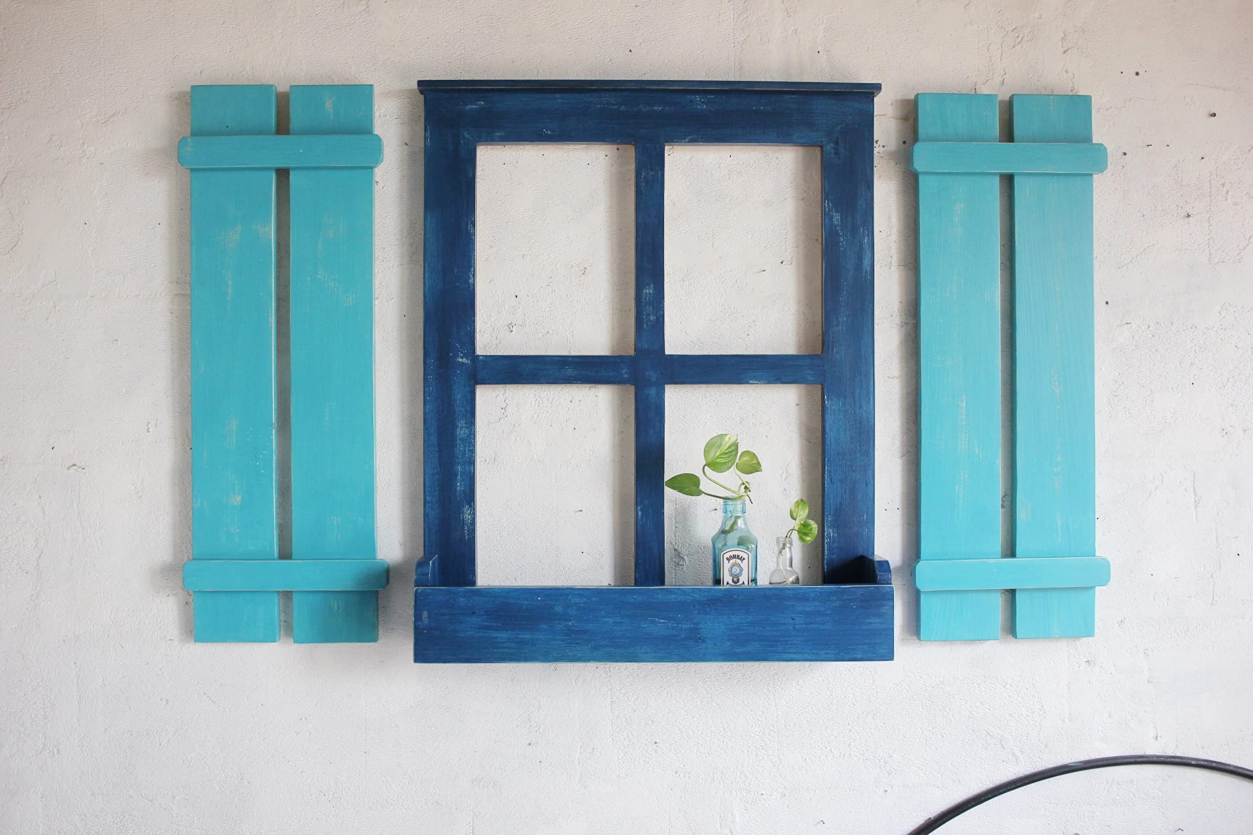 See full amazon price history chart for JL Home Decor Creative Farmhouse Wall Window Decoration Flower Basket Wall Hanging with Shutters Wall Decoration Pendant Cafe Living Room Plant Pot with Shelf (Blue) JL Home Decor Creative Farmhouse Wall Window Decoration Flower Basket Wall Hanging with Shutters Wall Decoration Pendant Cafe Living Room Plant Pot with Shelf (Blue) (B0BSNDHP4T) Amazon Price History, Amazon Price Tracker