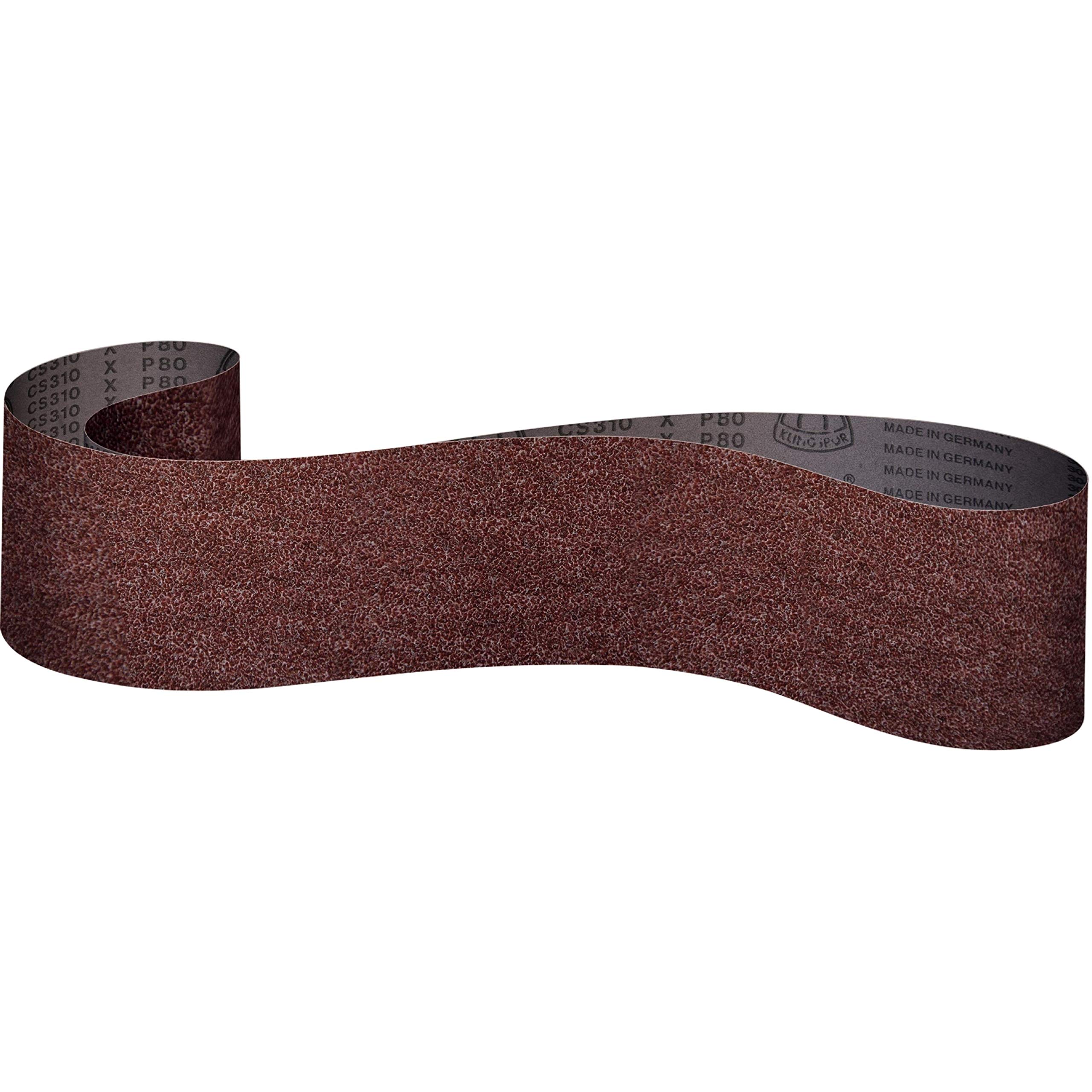 Nastro abrasivo KLINGSPOR/Tessuto nastri abrasivi CS 310 X | 75x2000 mm | 10 pezzi | Granulometria: 36 (10 nastri)
