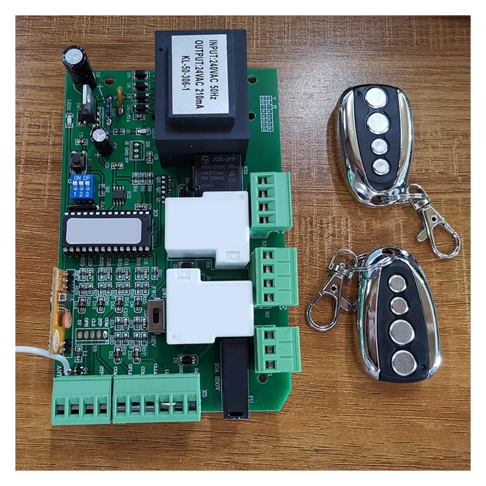 Scheda elettronica del circuito del controller del circuito stampato a scheda di controllo del motore a corrente alternata for l'apri del cancello scorrevole(Kit 1)