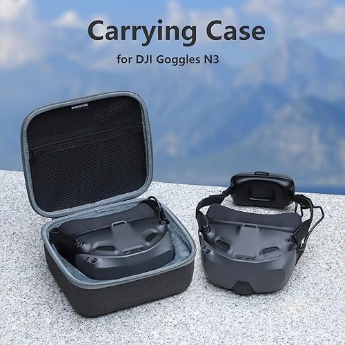 Miniatura 2 de Estuche de transporte para gafas N3, estuche de almacenamiento portátil para gafas DJI N3, accesorios