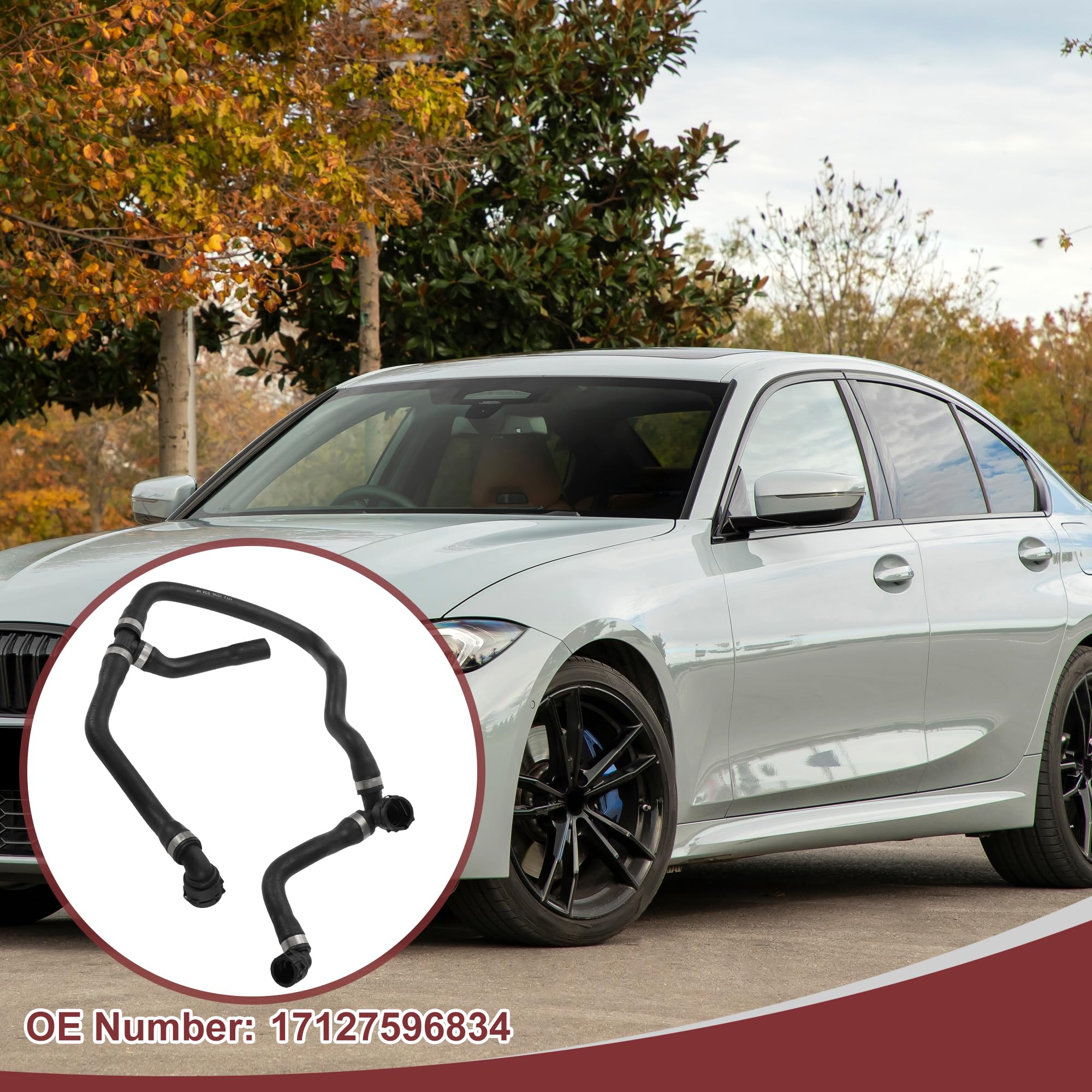 1 Pièce Tuyau Chauffage Hvac Pour Bmw 3 F30 F80 316I-320I 12-18