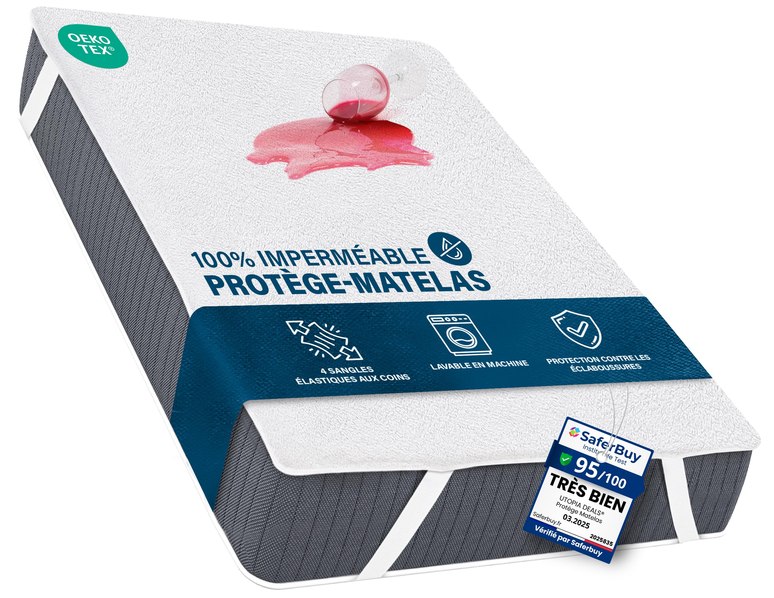 utopia bedding protège matelas