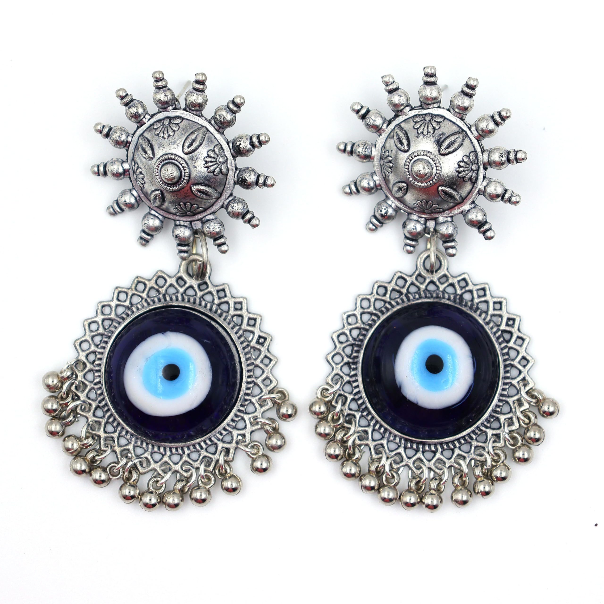 See full amazon price history chart for Bohemian Style Color Stone Oxidised Dangle Drop Earrings for Women (Evil eye) Bohemian Style Color Stone Oxidised Dangle Drop Earrings for Women (Evil eye) (B0D814NJM7) Amazon Price History, Amazon Price Tracker
