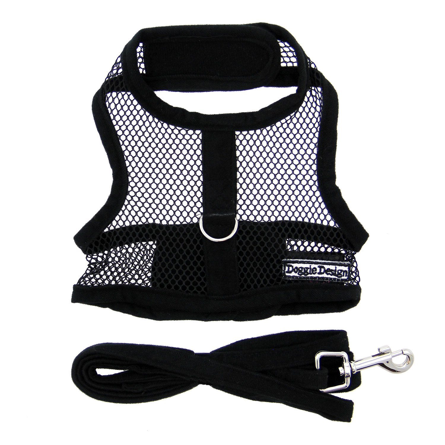 DOGGIE DESIGN Pettorina per cani Cool Mesh (S, tinta unita)