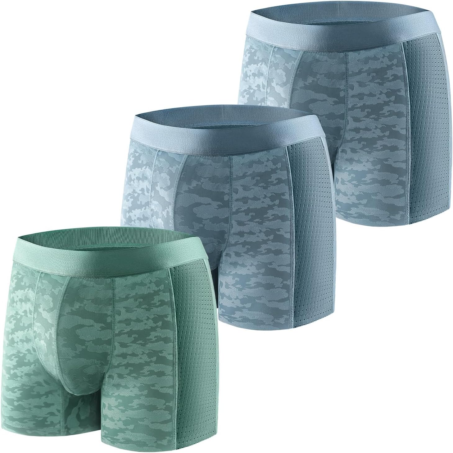 Light Blue and Light Green