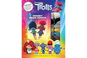 Crochet Finger Puppets: Bring the Trolls Home with Delta Nickelodeon