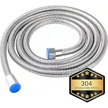 DEANKEJI Flexible Stainless Steel Shower Hose 5 m