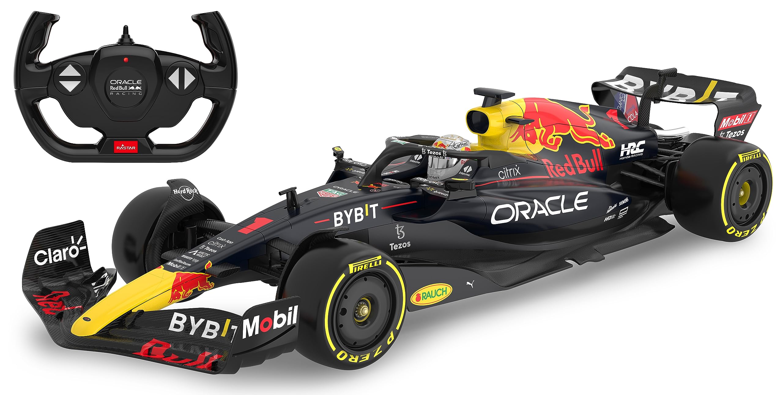 JAMARA Oracle Red Bull Racing RB18 1:12 2,4GHz -originalgetreue Lackierung, inklusive Dekorbogen, RC-Auto