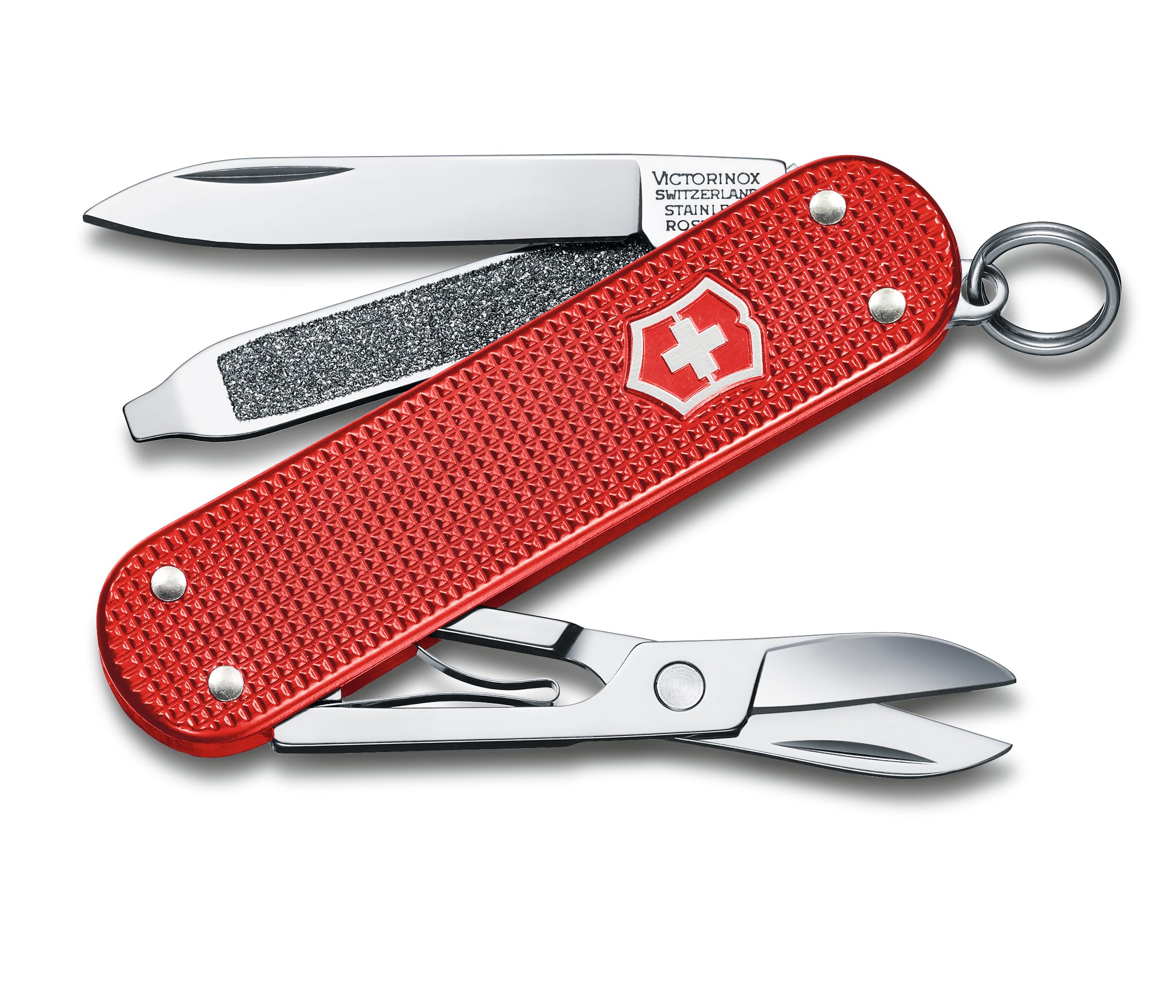 VICTORINOX(ビクトリノックス) クラシック ALOX クラシックカラーズ 全10色 多機能 ナイフ  はさみ マイナスドライバー付き つめやすり搭載 5機能を搭載したスイス製マルチツール 小型 コンパクト 軽量 携帯しやすい 【国内正規品 保証付】