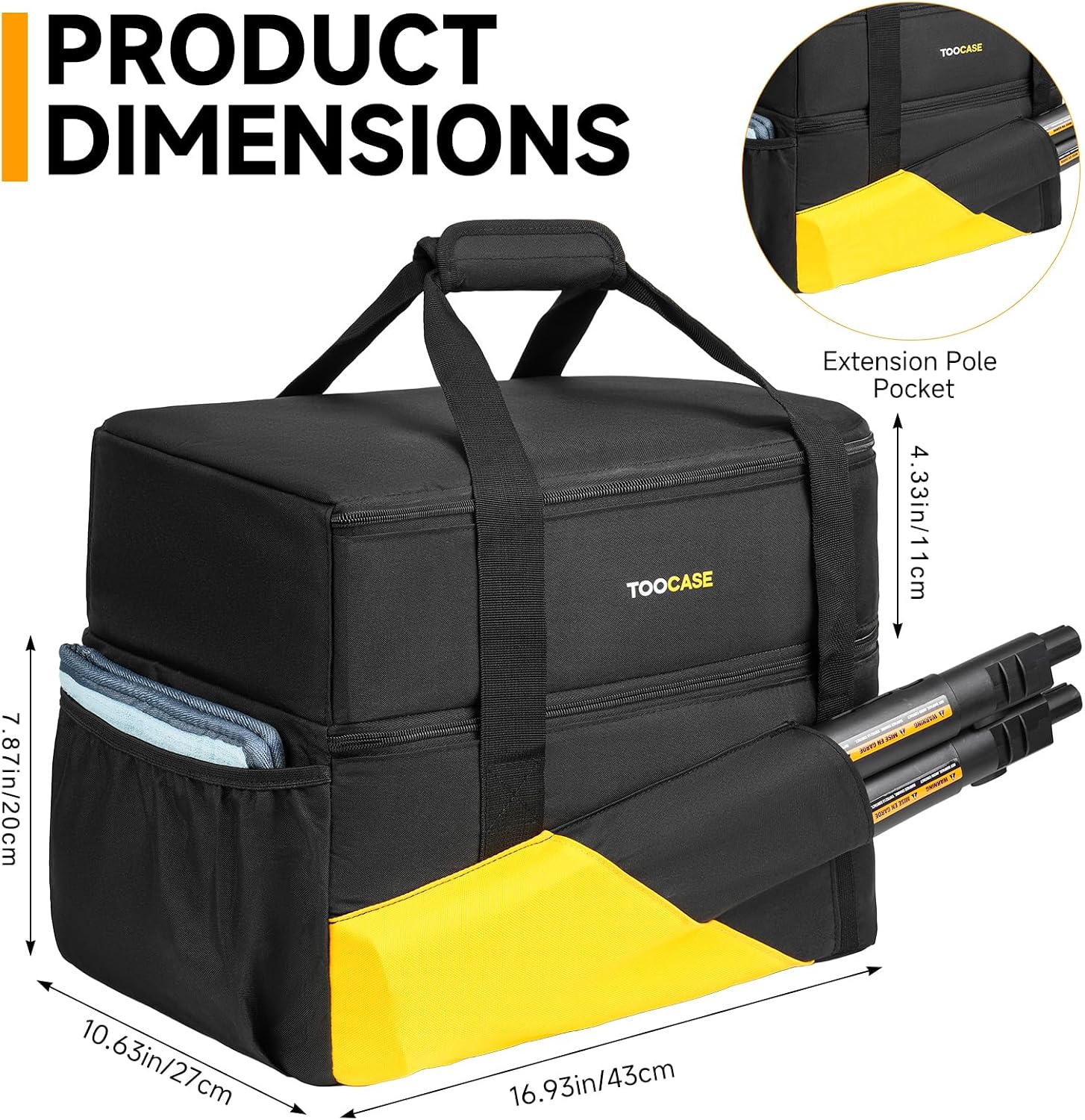 Storage Bag Compatible with Wagner Spraytech 905e/915e/925e Steam Cleaner