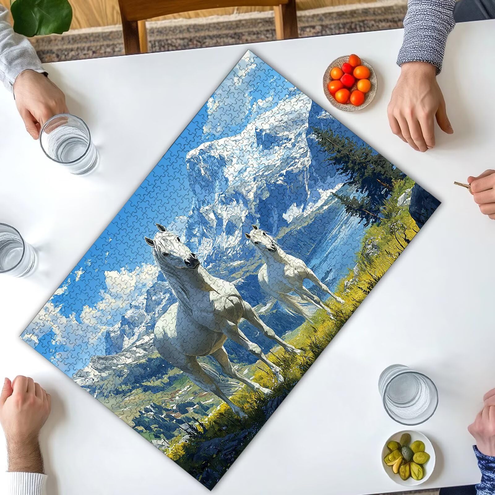 Puzzle 2000 Piezas, Puzzle Paisaje con Caja para Adultos, DIY Animal Rompecabezas Madera para Adultos, 2000 Piezas Rompecabezas Desafiante, para Decoracion Hogar, Regalo Mujer, Regalo Hombres, -2604