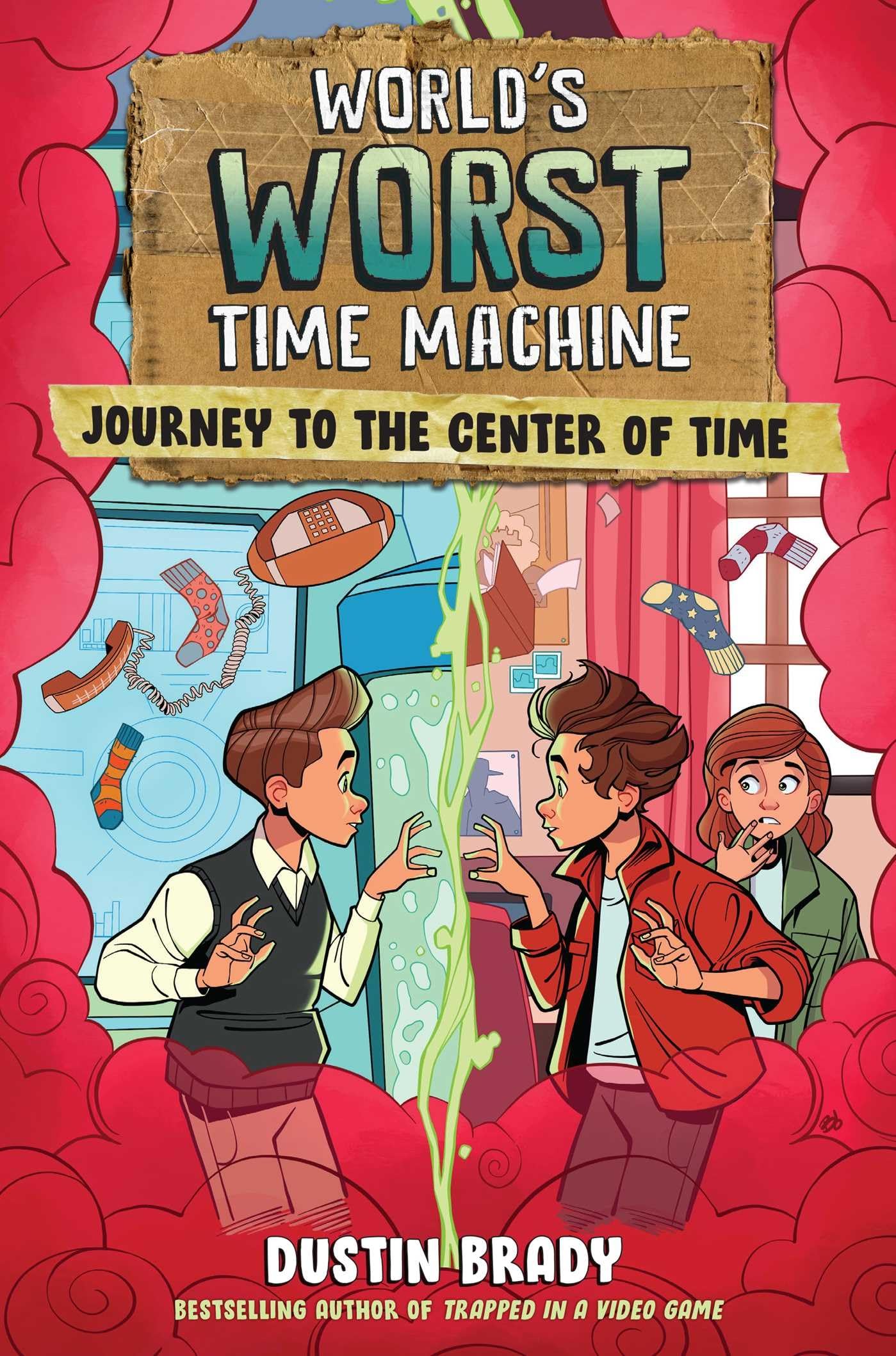 World's Worst Time Machine by Dustin Brady (Paperback Book)