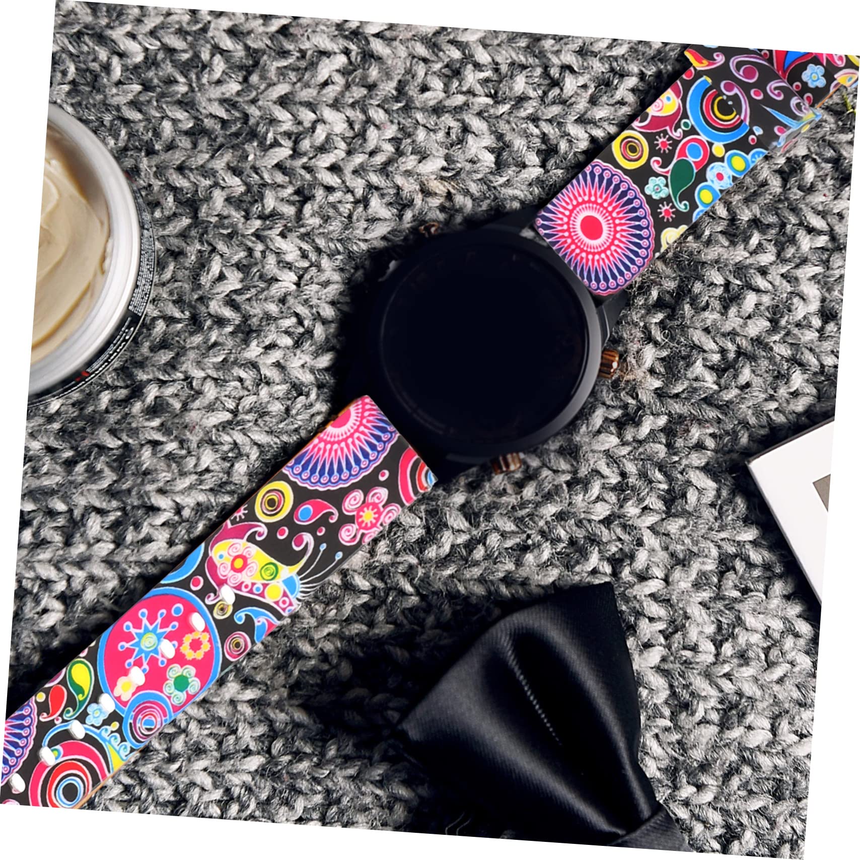 OSALADI 12piezas Correa De Silicona Para Reloj Inteligente De Compatible Venu y Elegante Pantalla De Pavo Real Camuflaje