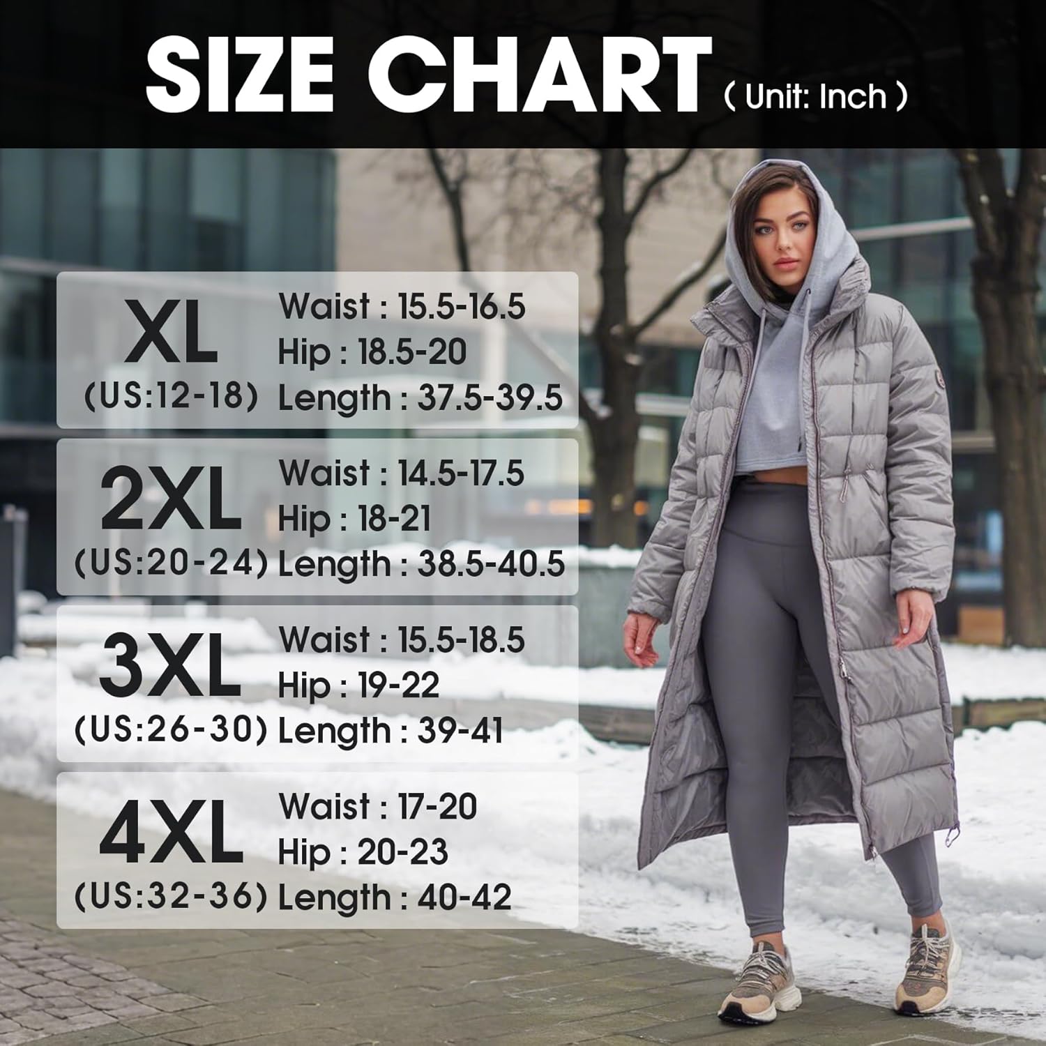 FULLSOFT 2 Pack Women's Plus Size Fleece Lined Leggings-Thermal High Waist Stretchy 1X-4X Yoga Pants for Winter Workout - Image 6