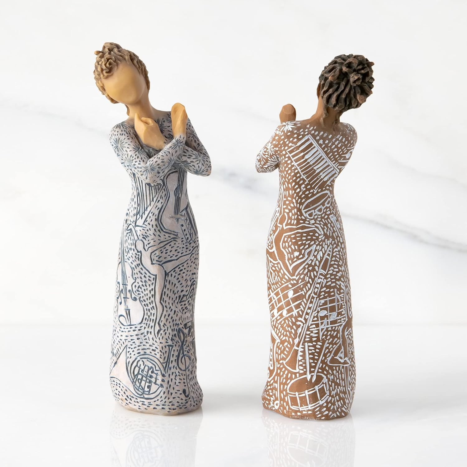 Willow Tree Music Speaks (Lighter Skin), Sculpted Hand-Painted Figure