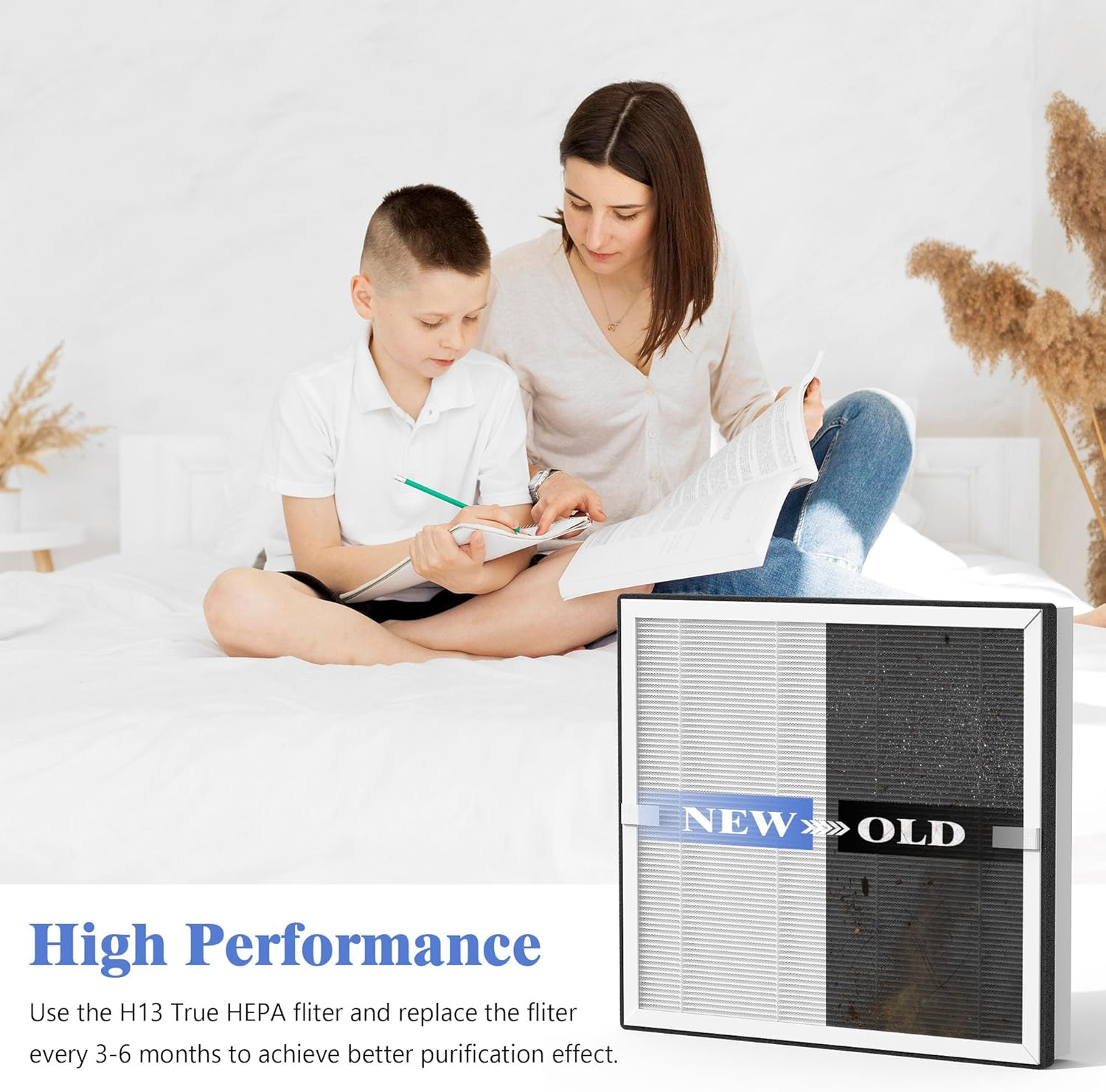 2 Packs Europa Replacement Filters Compatible with Afloia Europa Air Cleaner Purifier, 3-in-1 Filtration of Pre-Filter, HEPA Filter and Activated Carbon Filters - Image 4