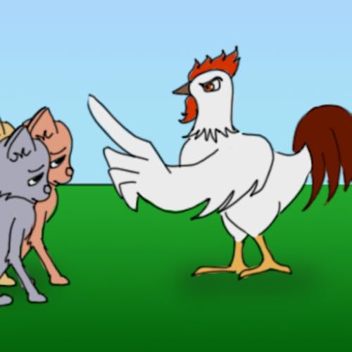Cats and Rooster