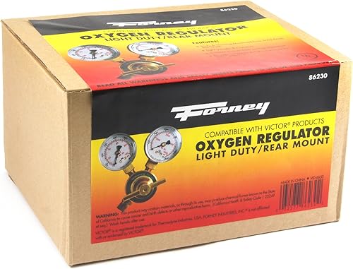 Miniatura 6 de Forney 86230 Regulador de oxígeno, servicio ligero, estilo Victor