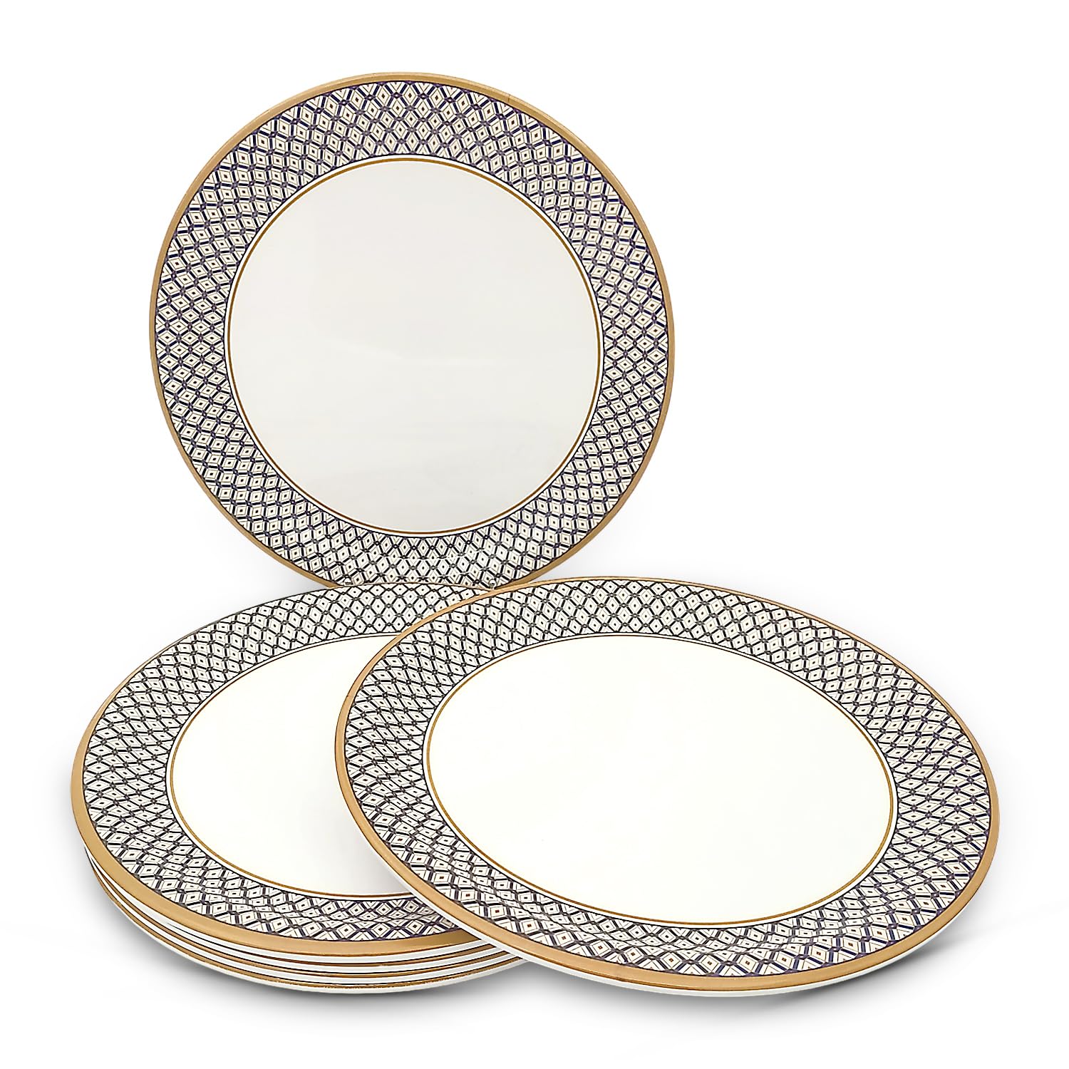 Superware Melamine Dinner Plates – 6 Piece Set -2