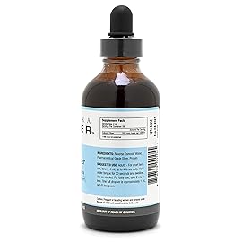 Ultra Silver Colloidal Silver | 500 PPM, 4 Oz (118mL) | Mineral Liquid Supplement | True Colloidal Silver - with Dropper