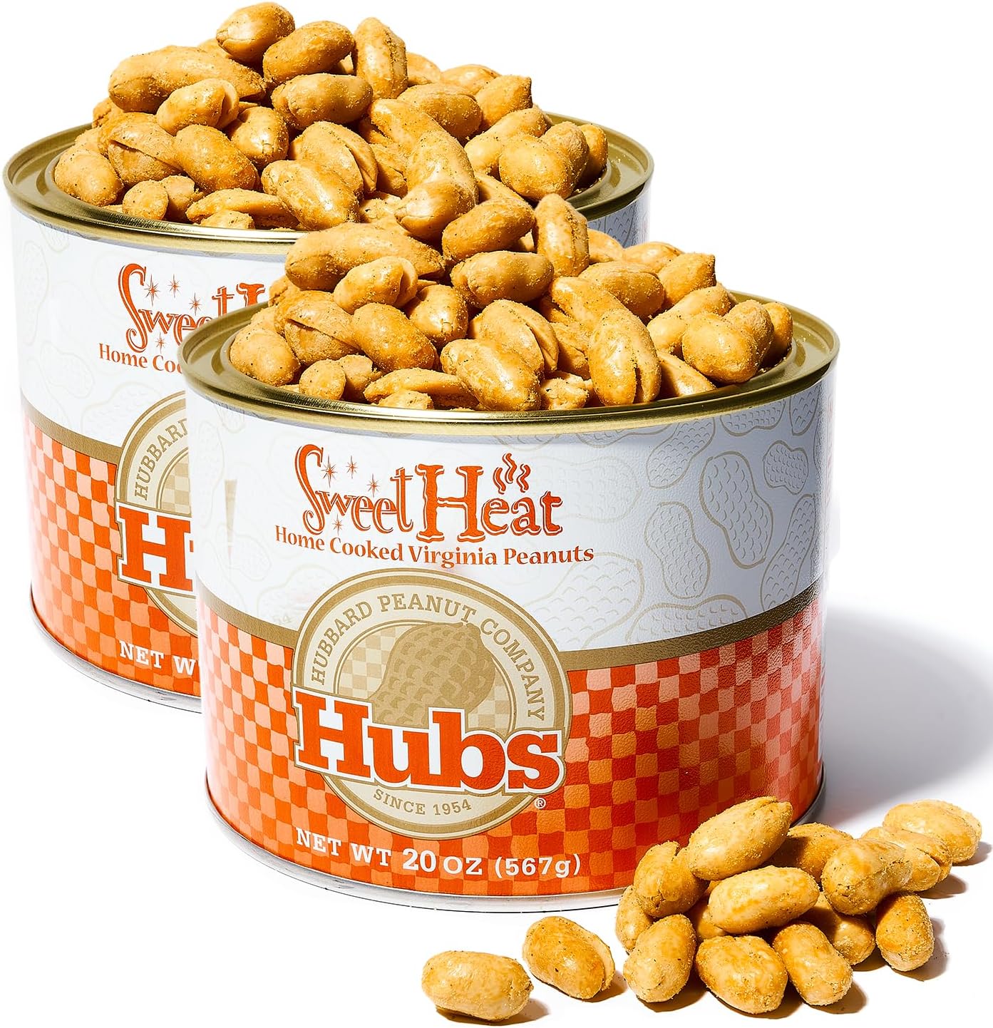 Hubbard Peanut Company, Sweet Heat Seasoned Peanuts, 20 oz
