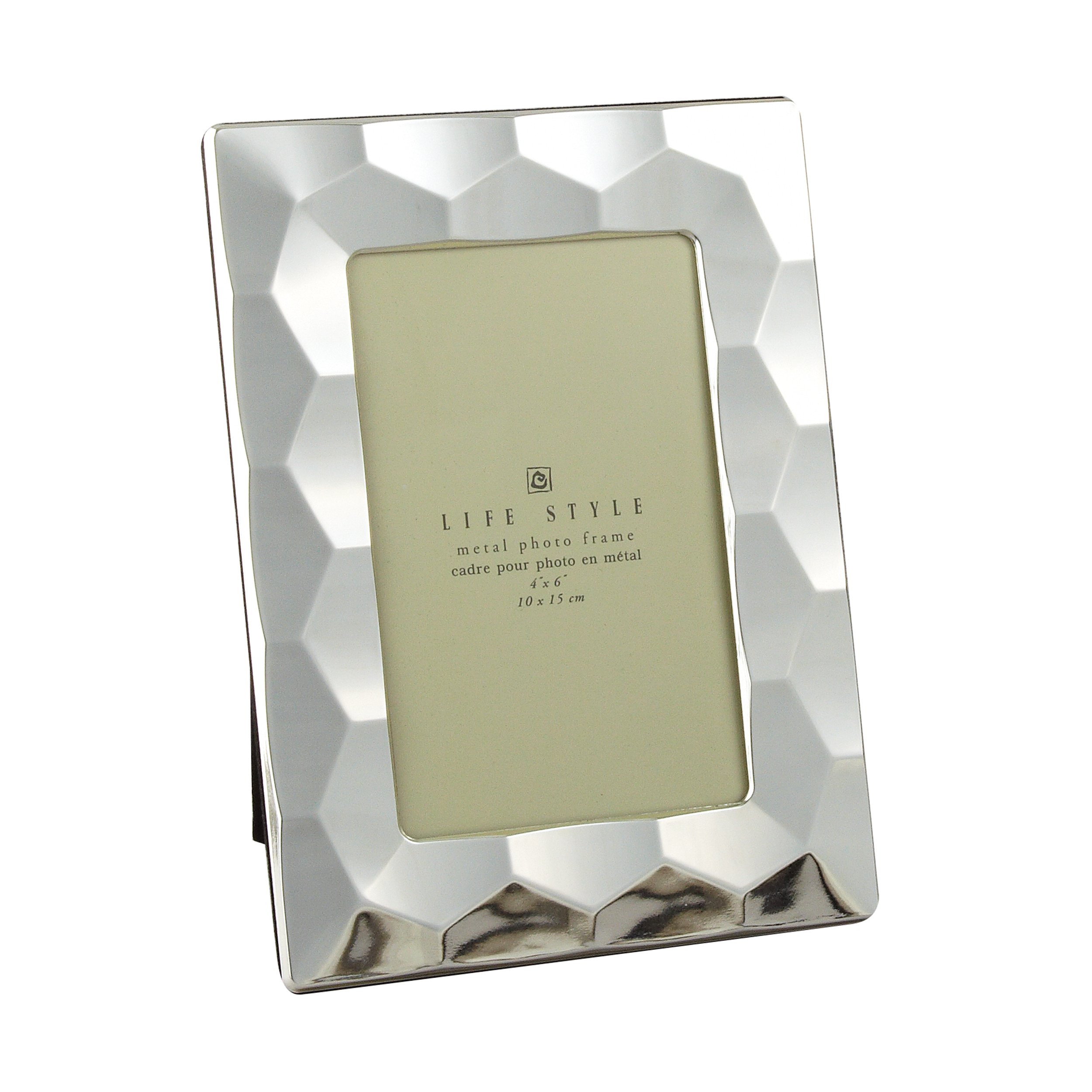 Elegance Silver Plated Prism Frame, 4X6