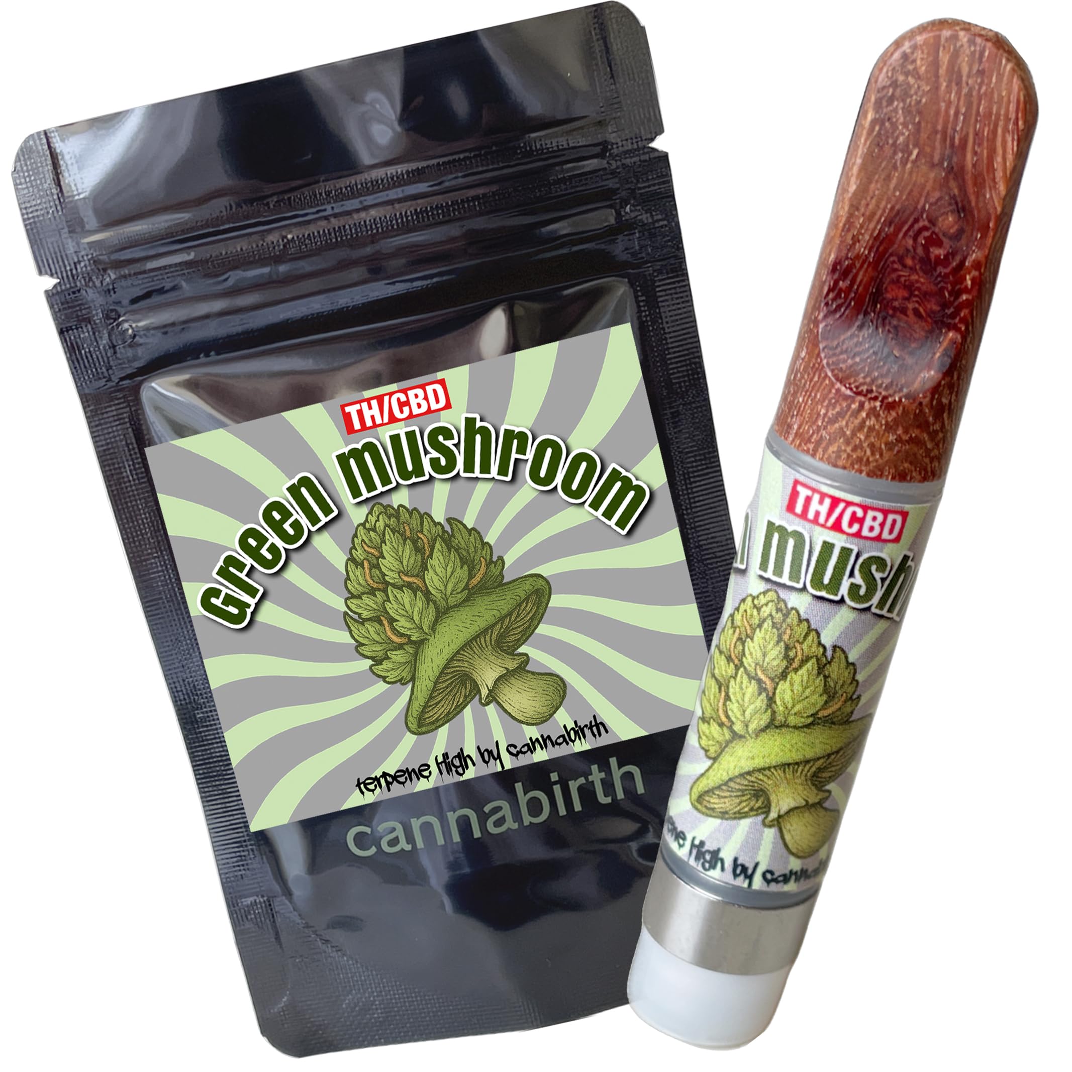 Amazon | 【在庫限り売り尽くしセール】TH/CBDシリーズ Green mushroom
