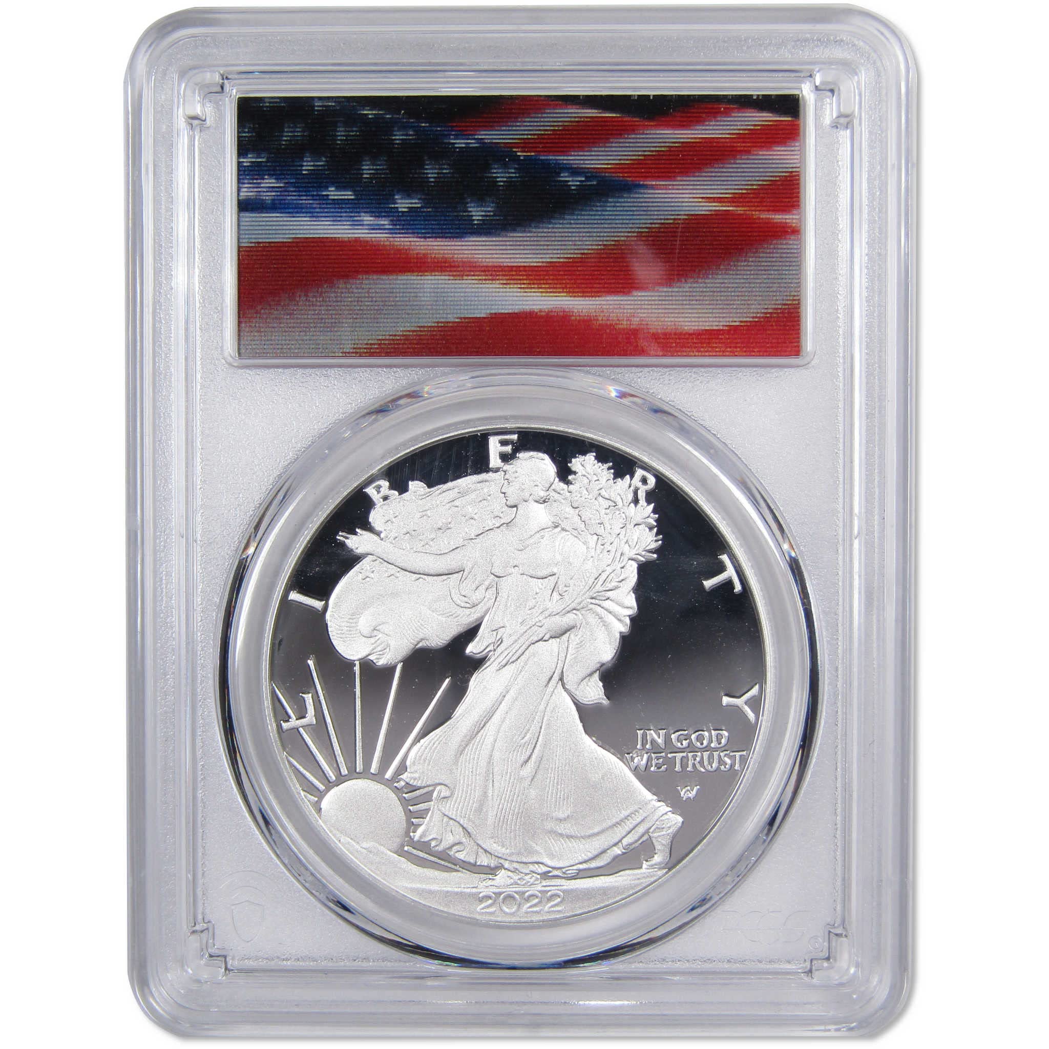 2022 W American Silver Eagle PR 70 DCAM PCGS First Strike SKU
