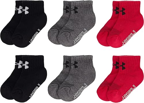 Miniatura 5 de Under Armour Paquete múltiple de calcetines para niños