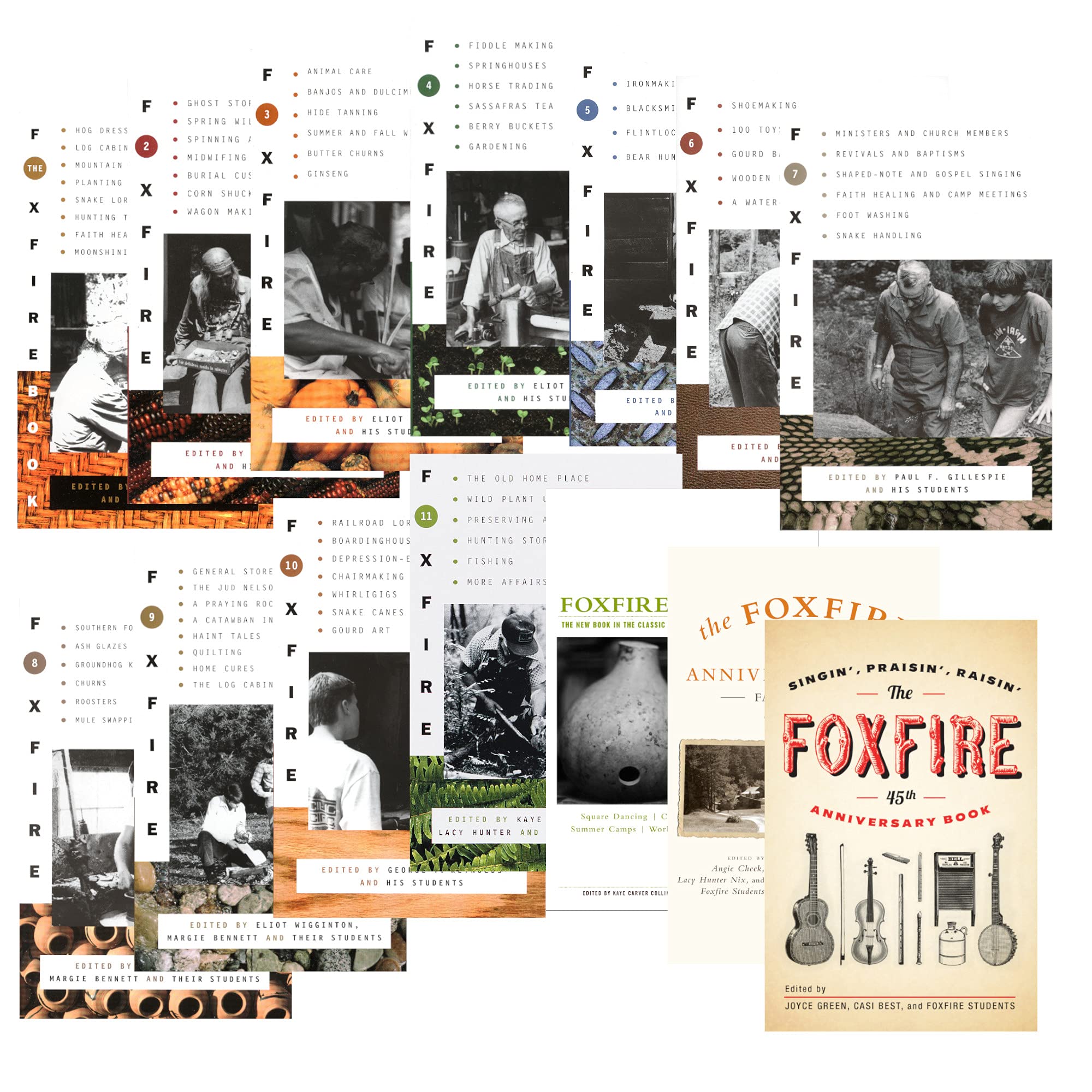 A Complete Foxfire Series 14-Book Collection Set with Anniversary Editions (Volumes 1, 2, 3, 4, 5, 6, 7, 8, 9, 10, 11 and 12 plus 40th and 45th Anniversay Editions) — Amazon image 2