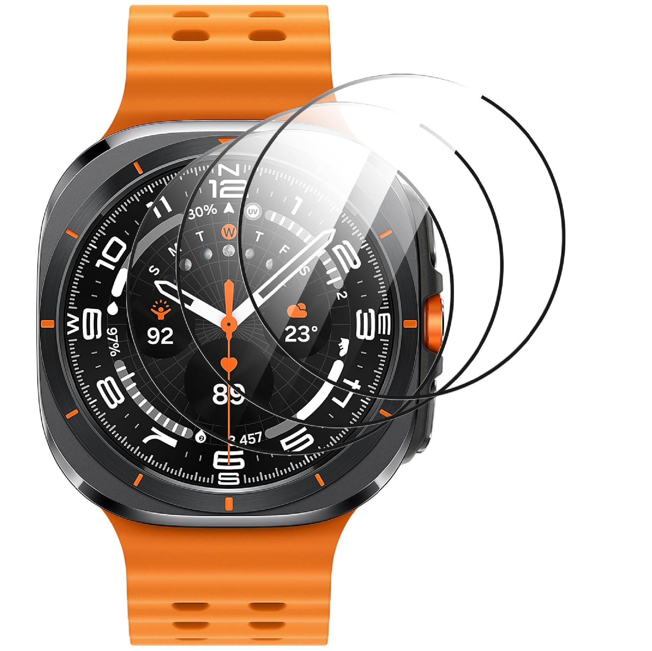 Zerrshoo 3 displaybeschermfolies voor Garmin Venu 4, 45