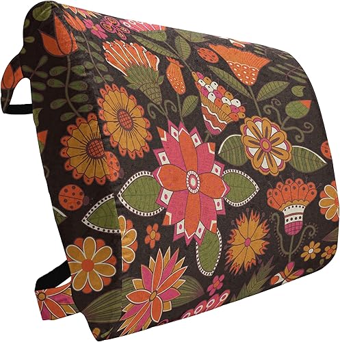 Miniatura 329 de Lunarable Teal Travel Pillow Neck Rest, Aquatic Fauna Theme Hand Drawn Style Various Starfish in Blue Shades, Memory Foam Traveling Accessory for