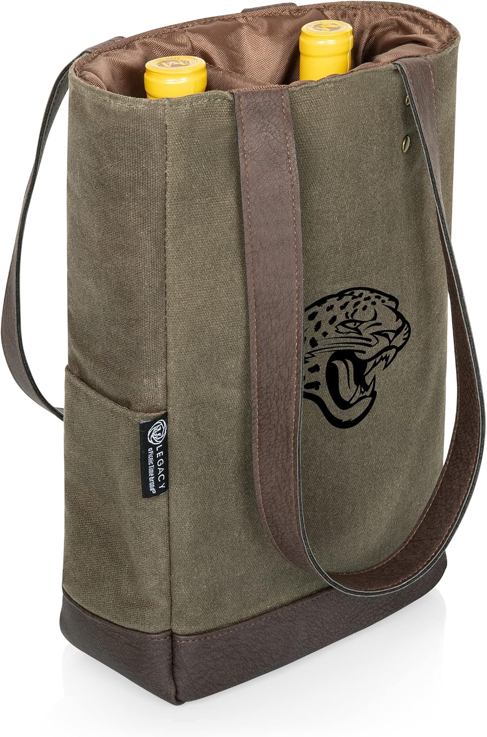 PICNIC TIME NFL unisex-adult NFL 2 Bottle Insulated Wine Cooler Bag