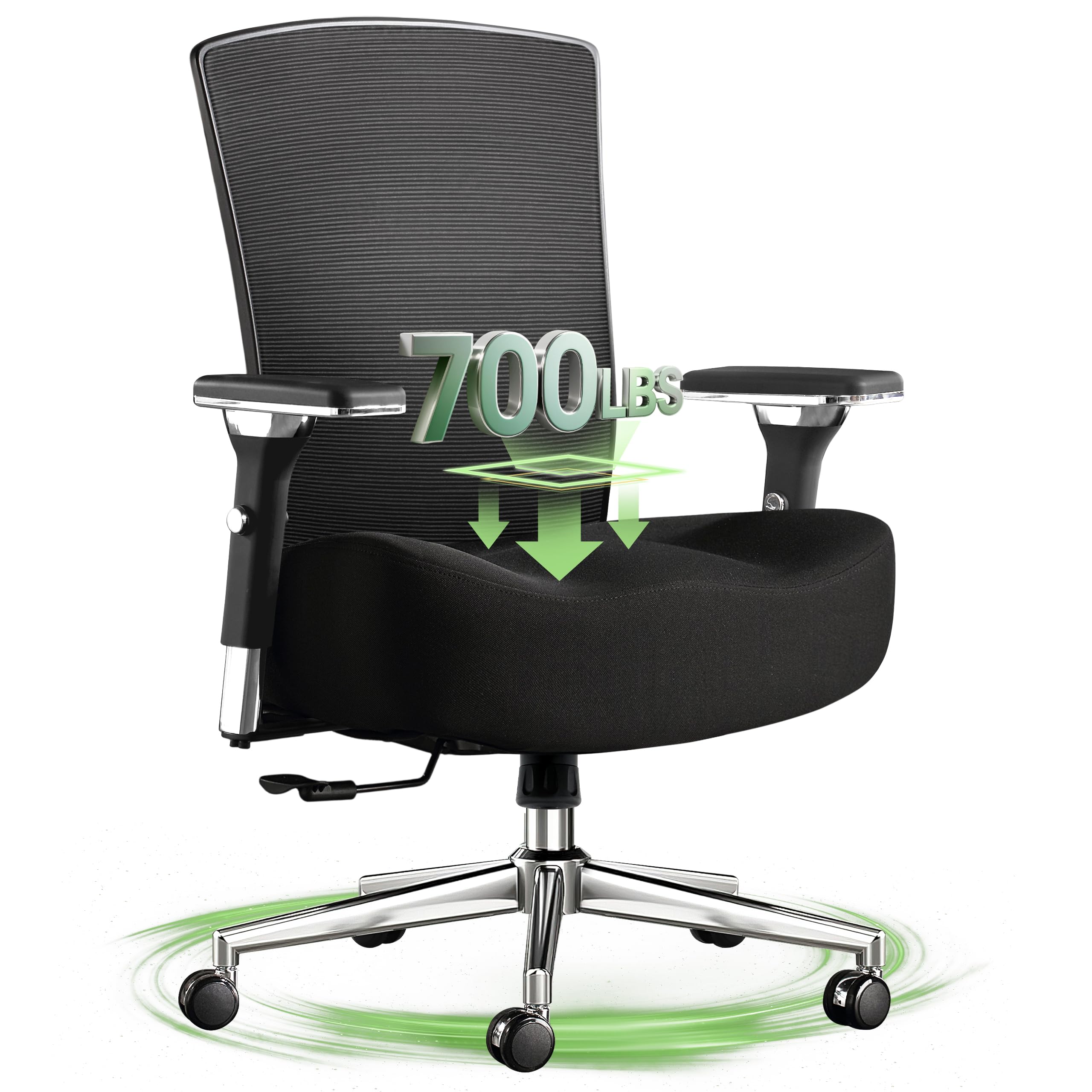 BLISNEST Big and Tall Office Chair