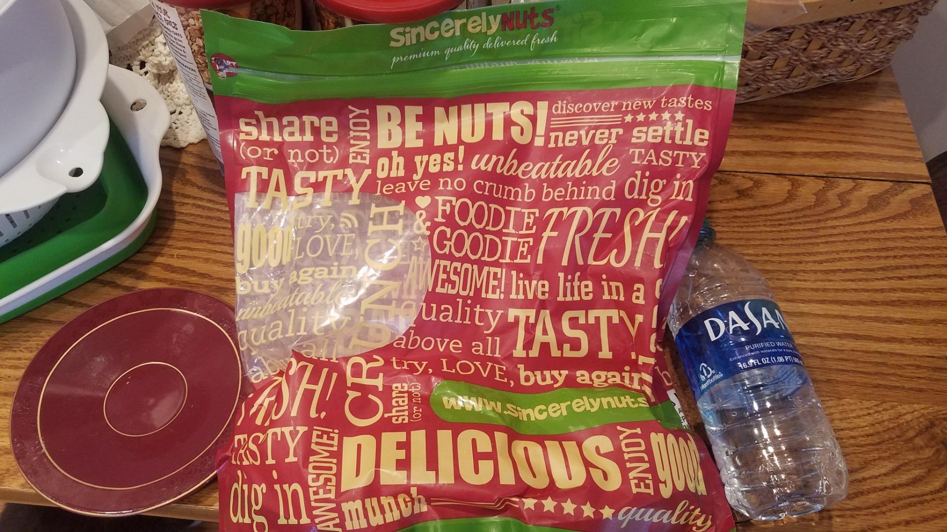 On time, tasted great and more cashews than I thought I would get