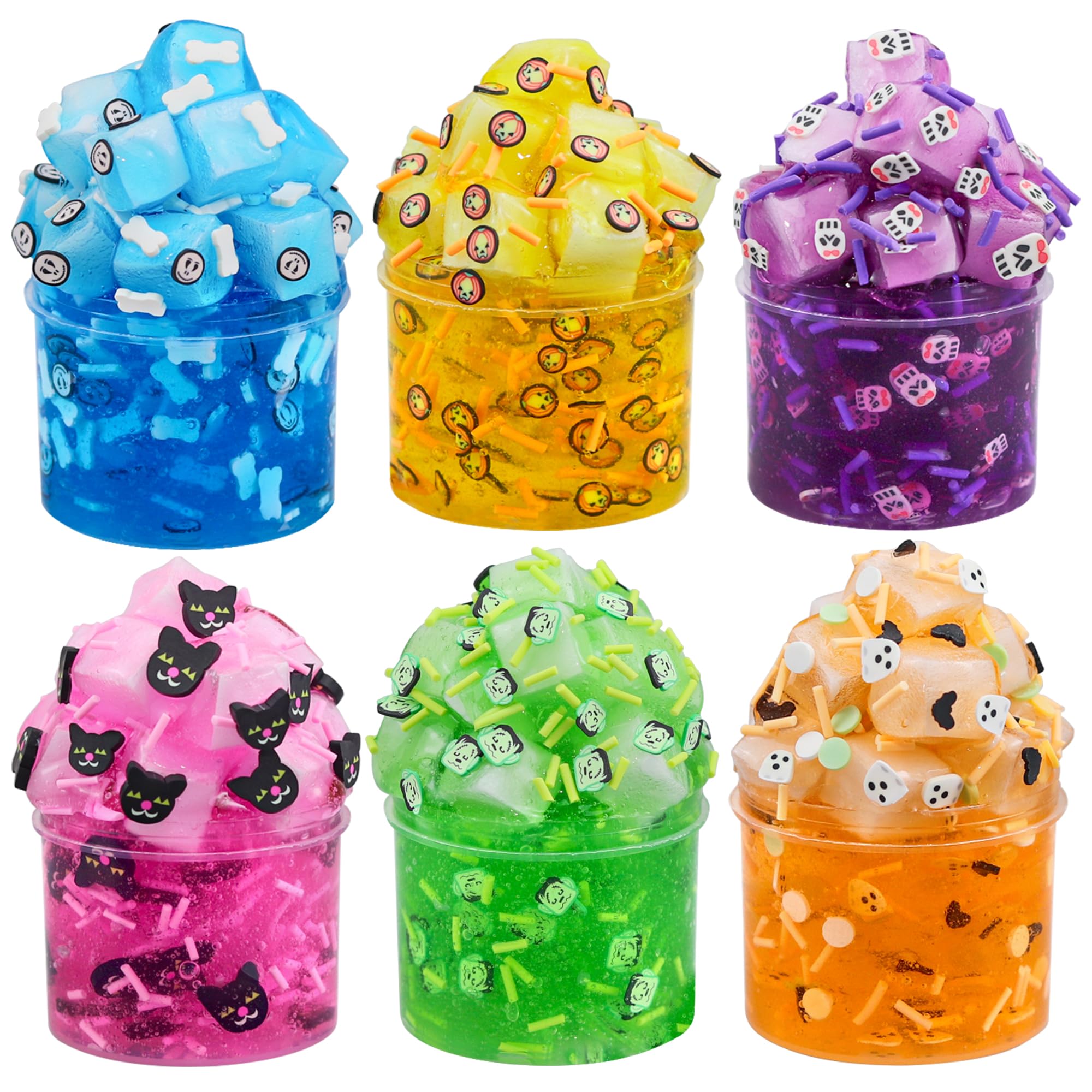 Amazon.co.jp: Funewest ハロウィンクリスタルスライムクリアスライム