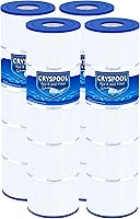 Cryspool 07077 4-Pack Pool Filter Cartridges Compatible with CCP420, C-7471, R173576, PCC105-PAK4 - 26x7", 105 Sq Ft Each
