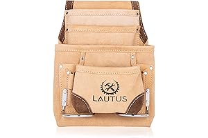 Lautus Leather Tool Pouch Bag: Ultimate Tool Organization and Protection